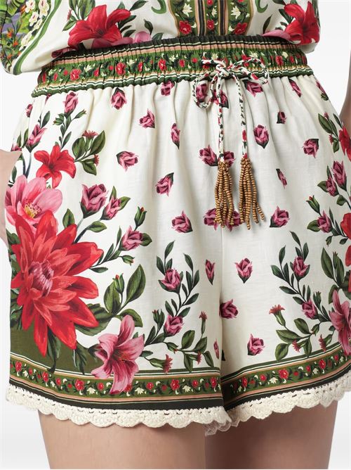 Shorts Wonder Rio FARM RIO | 344170FLORALPAULABLACK26106